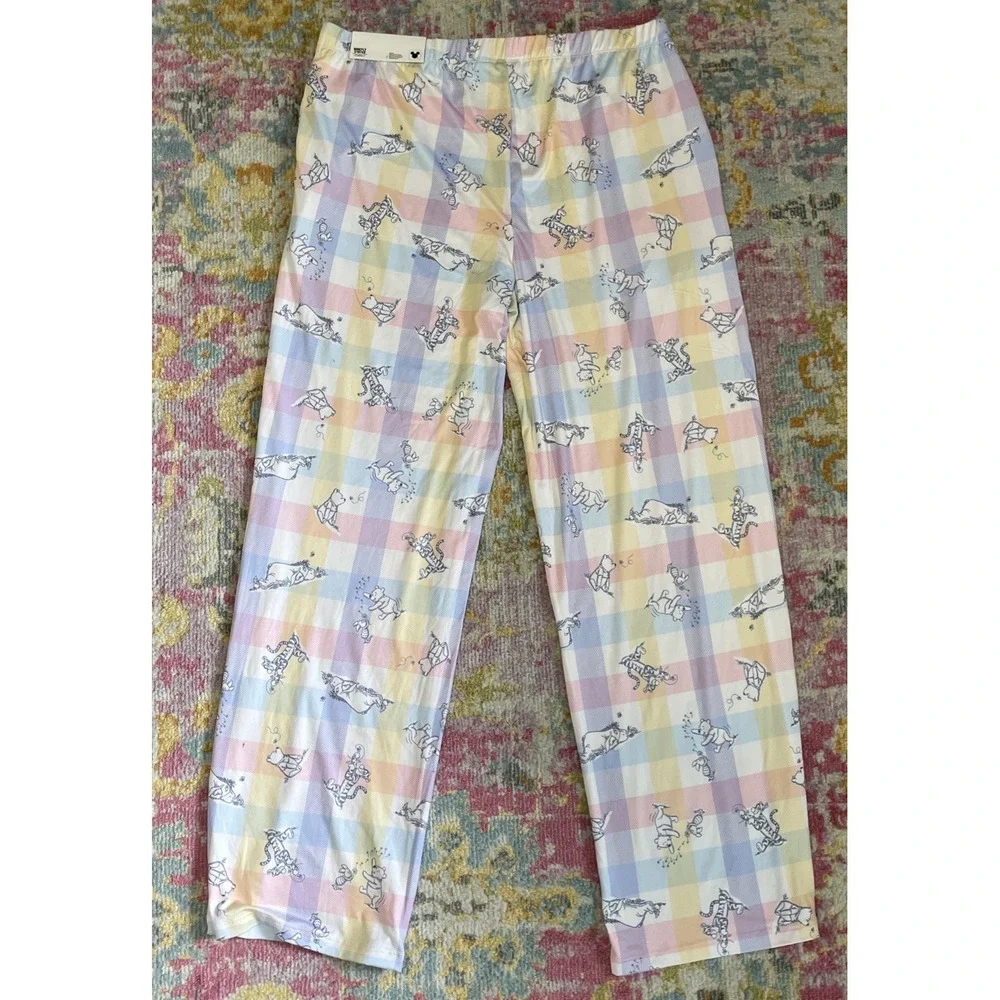 NWT Disney Winnie The Pooh Eeyore Pajama Pants Sleepwear Loungewear Womens Large - Picture 7 of 15